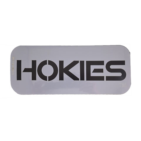 Virginia Tech Hokies  Linear Curbee  Stencil