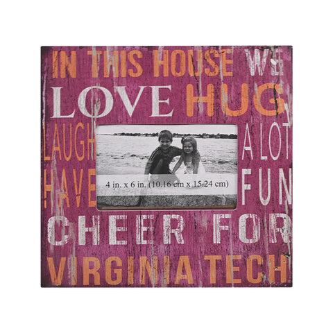 Virginia Tech In This House 10x10 Photo Frame