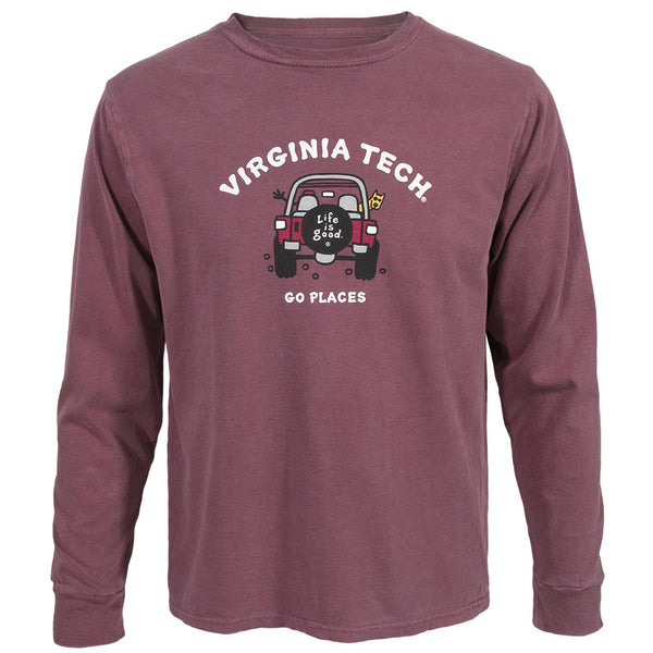 Virginia Tech Life is Good Long-Sleeved T-Shirt – Campus Emporium