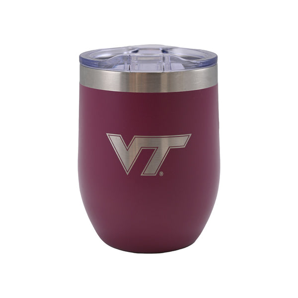 Virginia Tech Logo Laser Etched 16 oz Tumbler: Maroon – Campus Emporium