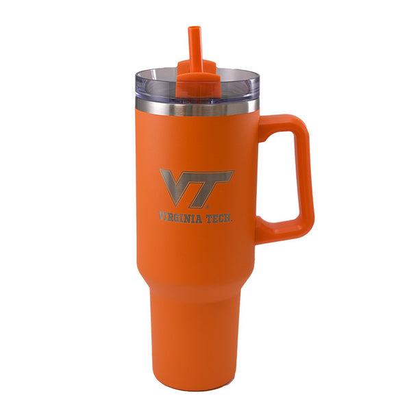 Virginia Tech Logo Laser Etched 40 oz Tumbler: Orange – Campus Emporium