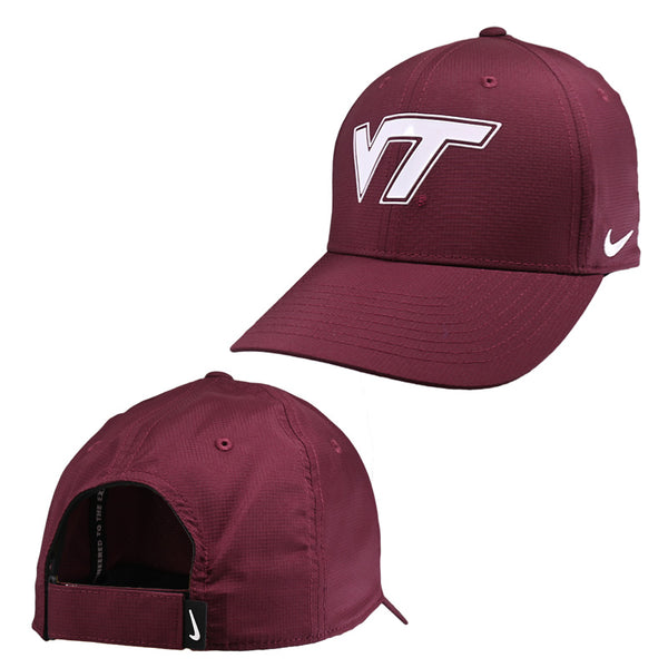 Virginia Tech Logo Poly Ripstop Hat: Maroon by Nike – Campus Emporium