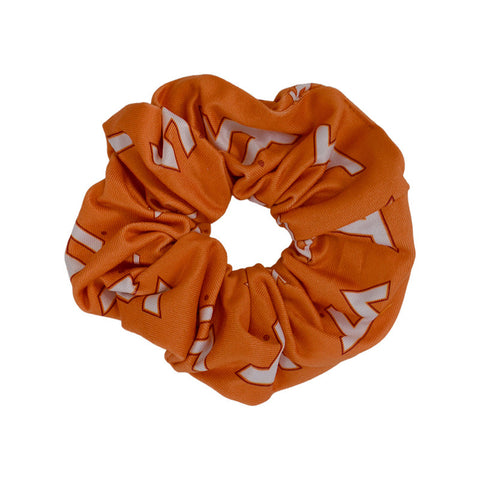 Virginia Tech Logo Scrunchie Orange