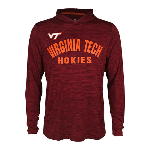 Virginia Tech Men's Consistency Long-Sleeved Hooded Windshirt