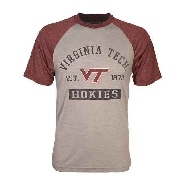 Virginia Tech Men's Dennis Raglan T-Shirt – Campus Emporium