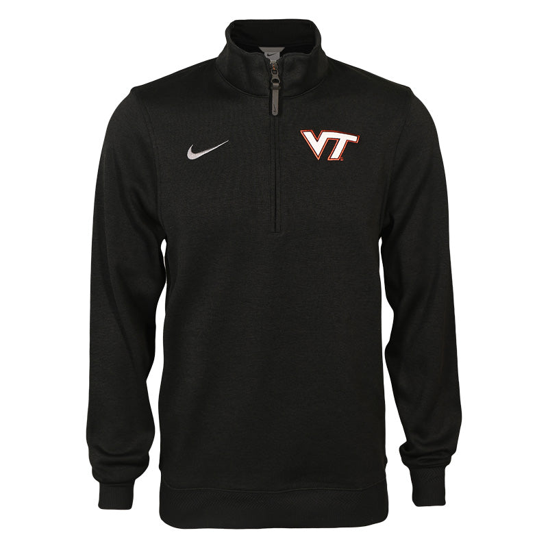 Virginia Tech Men's Dri-FIT Coaches Logo Half-Zip: Black by Nike ...