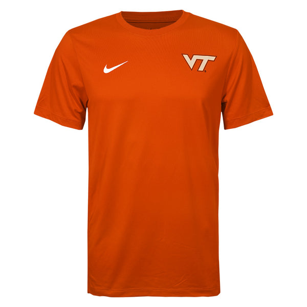 Virginia Tech Men's Dri-FIT Legend T-Shirt: Orange by Nike – Campus Emporium