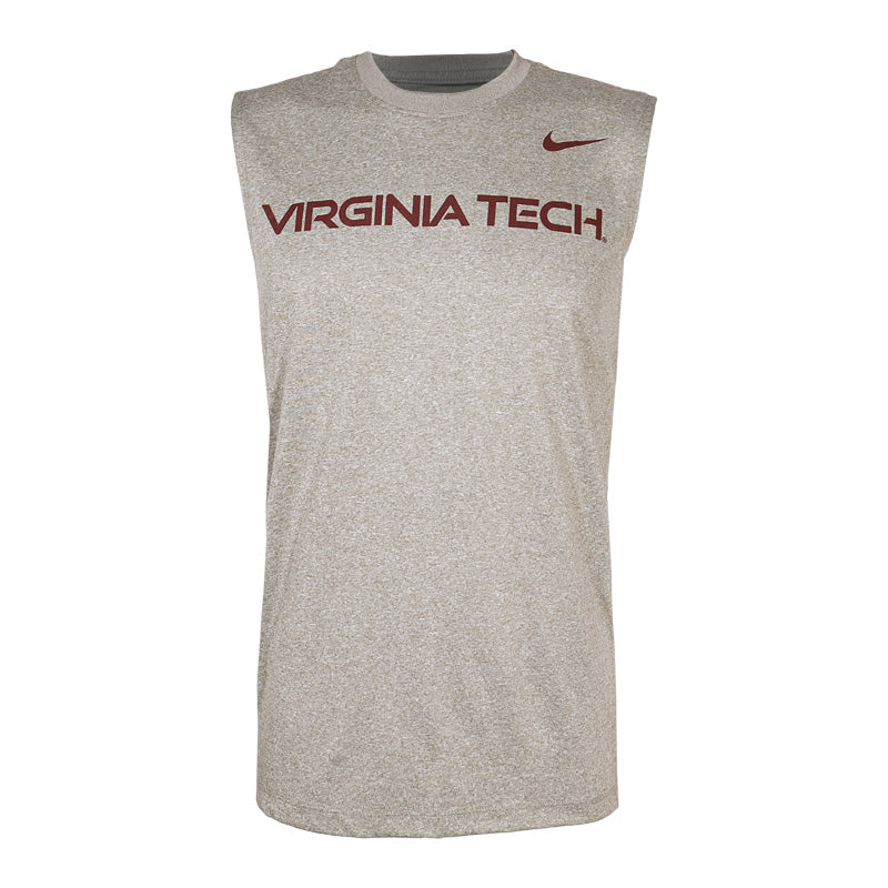 Virginia Tech Men's Dri-FIT Legend Wordmark Sleeveless Shirt