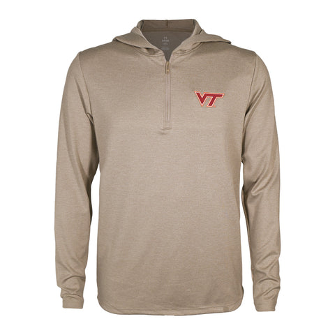 Virginia Tech Men's Gameday Motion HW Long-Sleeved Zip Pullover by Under Armour