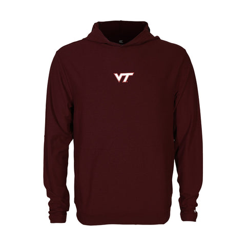 Virginia Tech Men's Strauss Hooded Long-Sleeved T-Shirt