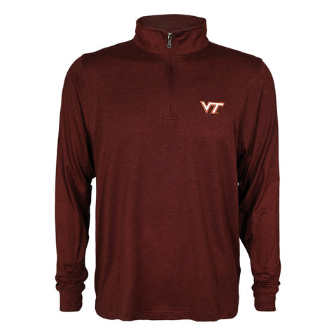 Virginia Tech Men's Zen Pullover: Maroon by Vantage