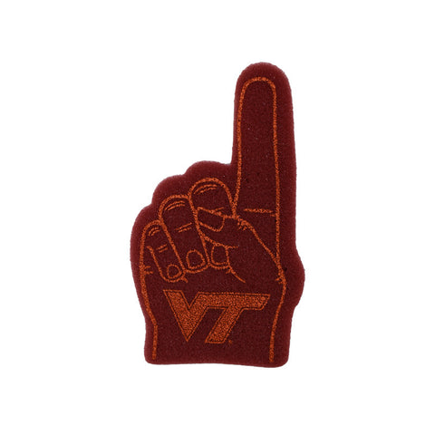 Virginia Tech Mini Foam Finger: Maroon