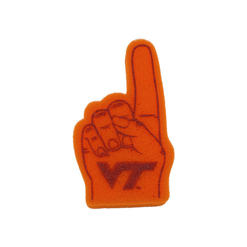 Virginia Tech Mini Foam Finger: Orange