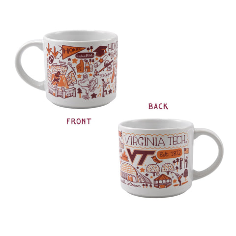 Virginia Tech Noland Mug by Julia Gash