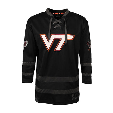 Virginia Tech On The Ice Hockey Jersey