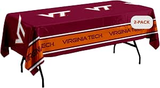 Virginia Tech  Plastic  Tablecloth2