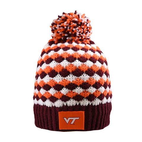 Virginia Tech Reloaded Pom Beanie by Colosseum