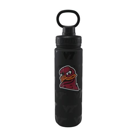 Virginia Tech Repeat Tonal Logo 24oz. Stainless Steel Water Bottle