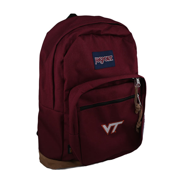 Virginia Tech Right Pack Backpack: Maroon by JanSport – Campus Emporium