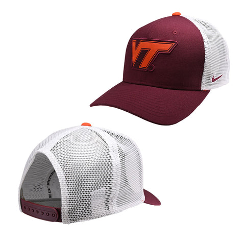 Virginia Tech Rise Patch Trucker Hat by Nike