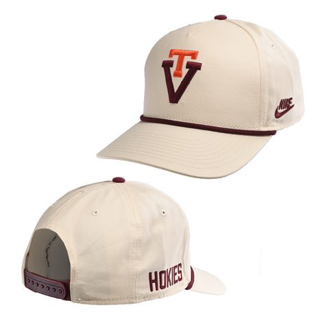 Virginia Tech Rise Pinch Panel Vault Rope Hat by Nike