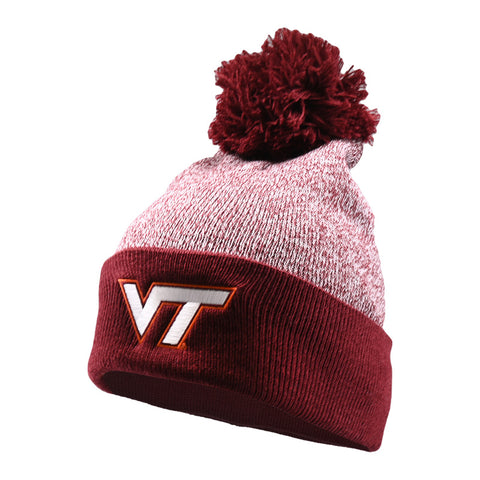Virginia Tech Rooney Marled Pom Beanie
