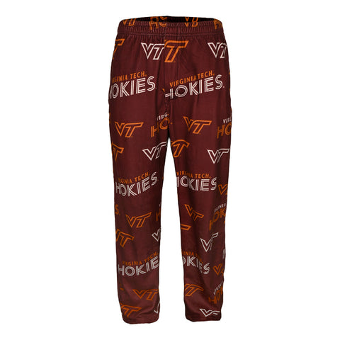 Virginia Tech Sidekick Fleece Pants: Maroon