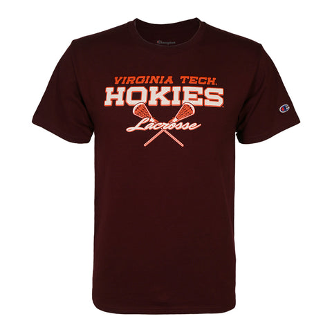 Virginia Tech Sports Core Lacrosse T-Shirt by Champion