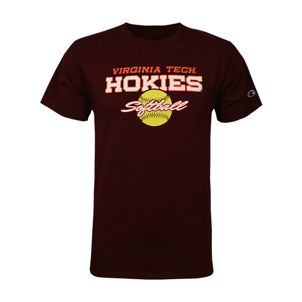 Virginia Tech Sports Core Softball T-Shirt by Champion – Campus Emporium