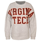 Virginia Tech Tackle Twill Oversized Crewneck Sweatshirt