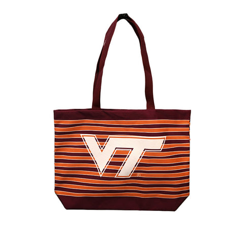 Virginia Tech Tatum Stripe Tote Bag