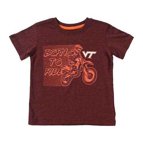 Virginia Tech Toddler Dirt Bike Slash T-Shirt