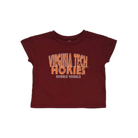 Virginia Tech Toddler Girls' Gobble Gobble T-Shirt: Maroon