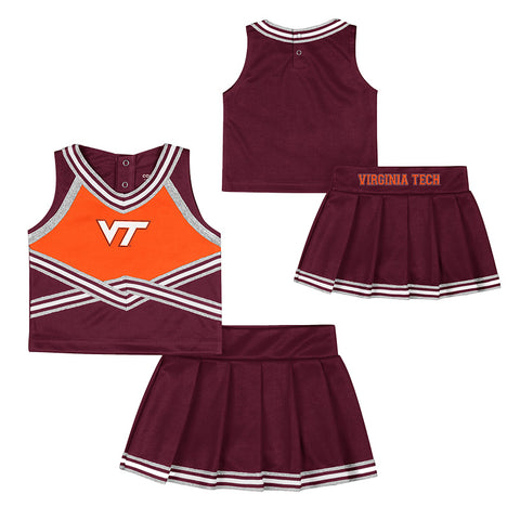Virginia Tech Toddler Girls' Lollipop Park Cheer Set