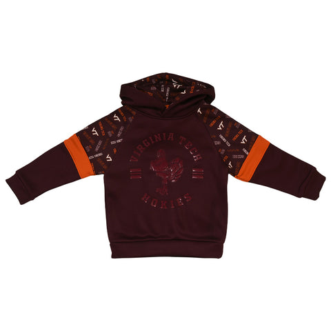 Virginia Tech Toddler Perpetuity Poly Hooded Sweatshirt