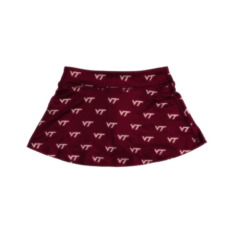 Virginia Tech Toddler Skort: Maroon