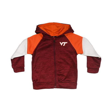 Virginia Tech Toddler Spirit Hollow Full-Zip Hooded Sweatshirt
