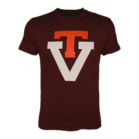 Virginia Tech Triumph Vault Logo T-Shirt: Maroon by Champion
