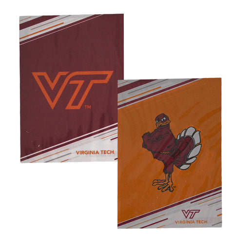Virginia Tech University Logo HokieBird Garden Flag