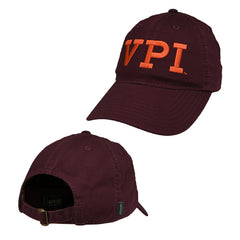 ヴァクトーベレー帽　vaqutaux Virginia Tech Vault VPI Hat: Maroon by Legacy – Campus Emporium