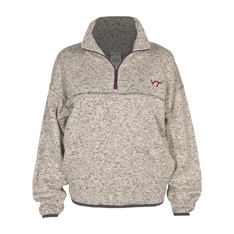 Virginia Tech Women's Arctic Fleece 1/4 Zip by Champion