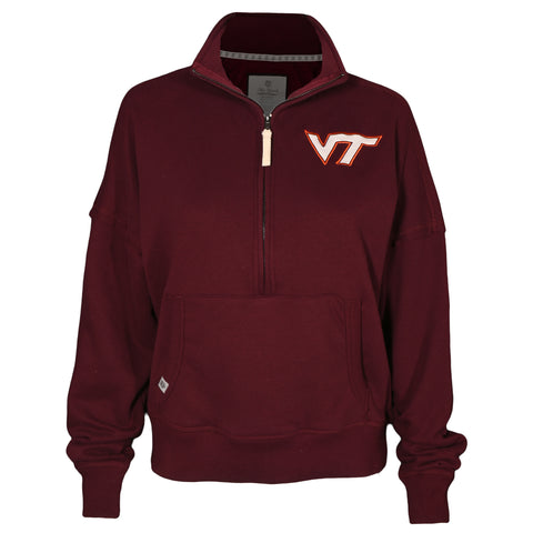 Virginia Tech Women's Audrey 1/2 Zip Pullover Sweatshirt