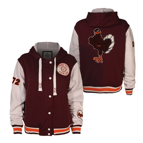 Virginia Tech Women's Bedford Falls Letterman Jacket