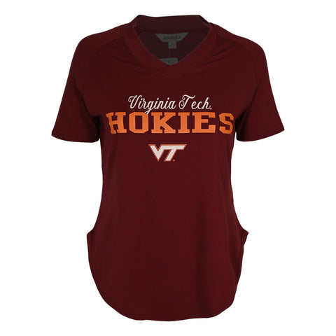 Virginia Tech Women's Donna T-Shirt: Maroon