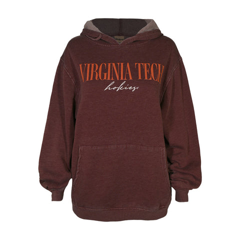 Virginia Tech Women's Everybody Hooded Sweatshirt: Maroon