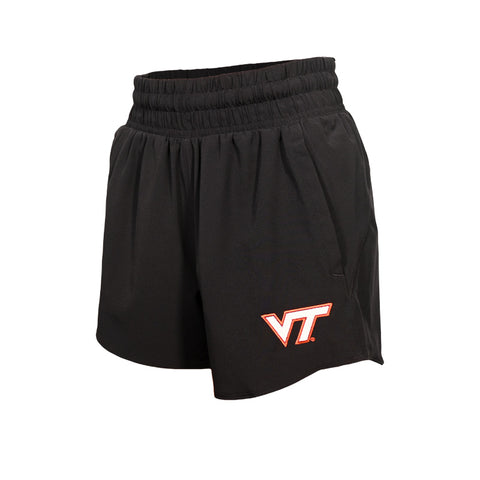Virginia Tech Women's Flex Woven Short: Black by Under Armour