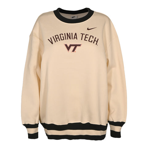 Virginia Tech Women's Gameday Oversized Phoenix Crew by Nike