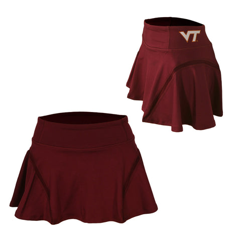 Virginia Tech Women's Halo Skort: Maroon