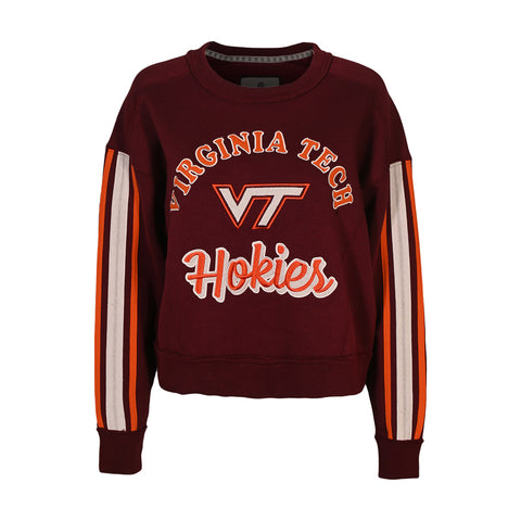 Virginia Tech Women's Honeymoon Drop Shoulder Crew Pullover