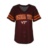 Virginia Tech Women's Kickoff Mesh Jersey: Maroon